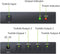 NÖRDIC Optisk S/PDIF Toslink 1 till 4 Splitter 192kHz