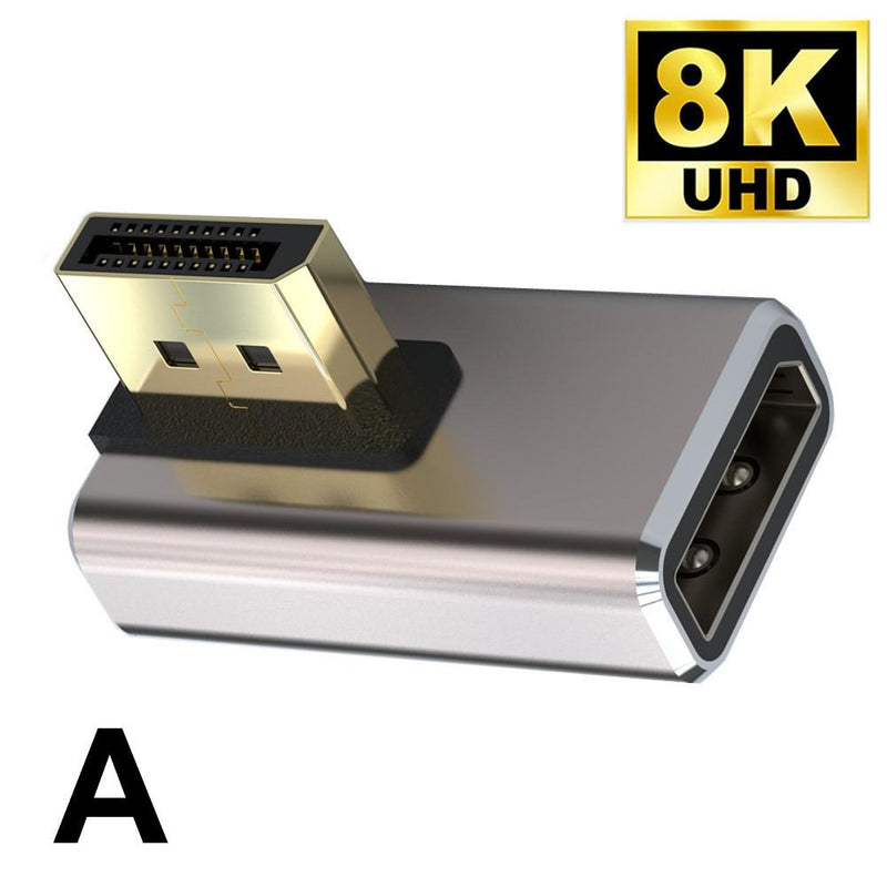 NÖRDIC Displayport adapter Male to Female 8K60Hz 4K60/144Hz