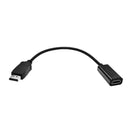 NÖRDIC Displayport ha till HDMI ho adapter 4Kx2K i 30Hz 4,96Gbps Guldpläterade kontakter 20cm