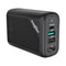 NÖRDIC Dockningsstation 4 ports 45W GaN snabbladdning USB-C HDMI 4K60Hz USB-C 5Gbps