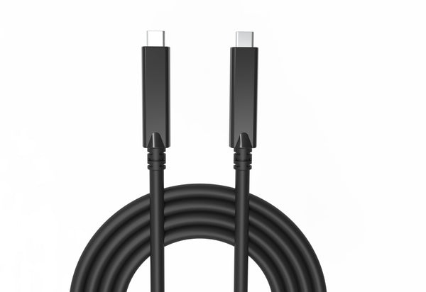 NÖRDIC aktiv AOC Fiber USB-C kabel 5m 10Gbps 4K + PD 60W, DP 4-Lane 2-Lane