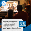 NÖRDIC 8K HDMI 2.1 Splitter 1 till 4 & Extraktor Optisk SPDIF & Stereo HDR EDID Dolby Atmos, True HD, Digital Plus, DTS-HD Master