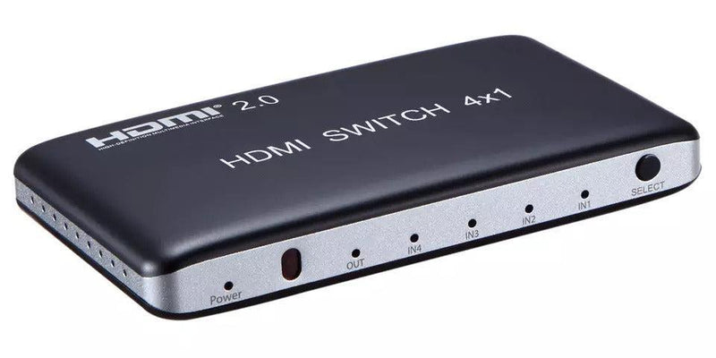 NÖRDIC HDMI 2.0 switch 4 till 1 4K 60Hz 3D UHD HDCP 2.2