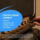 NÖRDIC HDMI 2.1  Switch 4 to 1 48Gbps with eARC with CEC LPCM 7.1CH, Dolby TrueHD, and DTS-HD Master Audio, DOLBY Atmos
