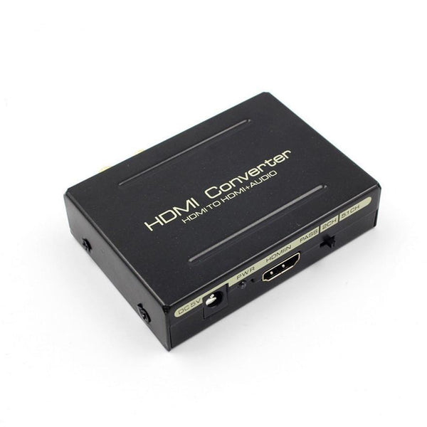 NÖRDIC HDMI Audio Extractor 1xHDMI ingång till 1xHDMI Full HD, 1xToslink och 2xRCA utgång