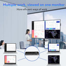 NÖRDIC HDMI Multi-Viewer 6 in 1 Out Sömlös Switcher 1080P HDMI HUB-switch för flera ingångar, splitter för flera skärmar