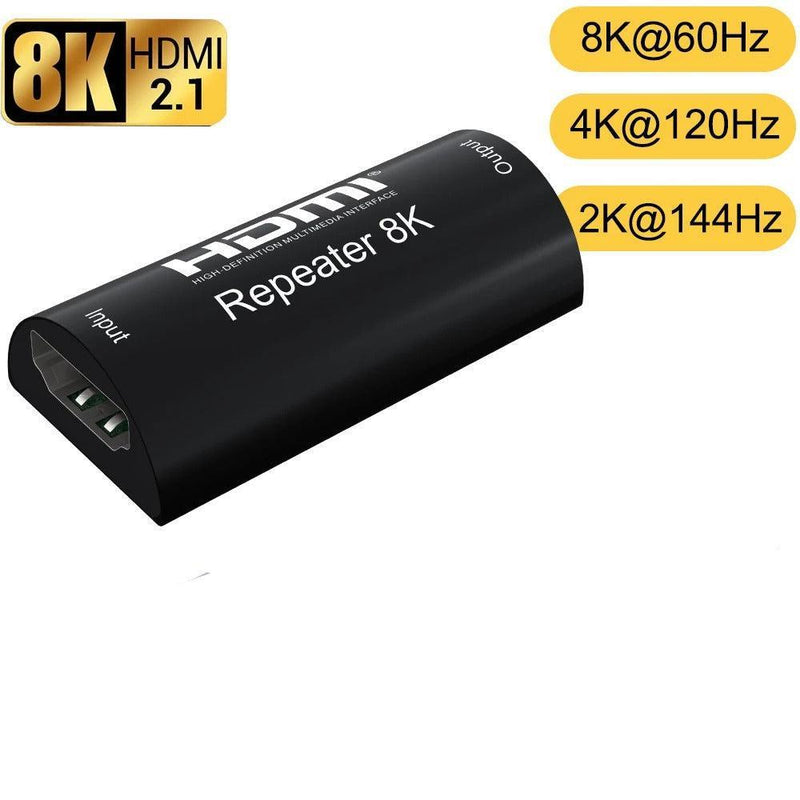 NÖRDIC HDMI förlängare 8K60Hz signalförstärkare upp till 25m HDMI Signal Booster