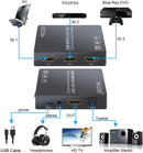 NÖRDIC HDMI switch 3 till1 4K30Hz 3D med audio extractor 1xOptisk toslink 1xstereo 3,5mm