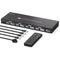 NÖRDIC KVM Switch 4 till 1 DP 8K60Hz 4K144Hz 4xUSB 3.0