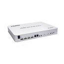 NÖRDIC KVM Switch 4xPC till 2xHDMI 4K 60Hz 3D Stereo Audio och S/PDIF