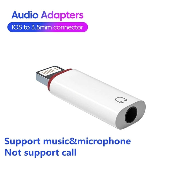 NÖRDIC Lightning Audio-adapter Non MFI