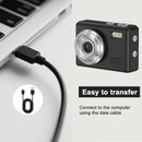 NÖRDIC Mini digitalkamera med nyckelring, tiny pixel HD 1080p retro 0,96" skärm