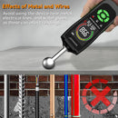 NÖRDIC Fuktmätare med inbyggd lampa för fuktmätning av trä, väggar, tak, golv, husbilar