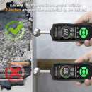 NÖRDIC Fuktmätare med inbyggd lampa för fuktmätning av trä, väggar, tak, golv, husbilar