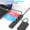 NÖRDIC Powered 10port USB-C & A Hubb, 3x10G USB-A och USB-C USB3.2 GEN2, 4x5G USB-A USB3.2 GEN1, 1xUSB-C 20W PD, 2xUSB-A laddning med individuell switch