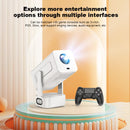 NÖRDIC Projektor 1080P 300ANSI med 2st Karaoke Mikrofoner