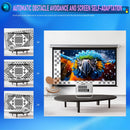 NÖRDIC Projektor Google-certifierad 1080p 500 ANSI lumen 2.4/5G WiFi 6 Android 11