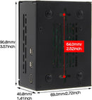 NÖRDIC Raspberry Pi 5-chassi med stöd för PCIe M.2 NVMe SSD