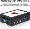 NÖRDIC 3,5" Pekskärm med Raspberry Pi 5-chassi, 480x320 TFT LCD-panel, 60Hz-skärm med minifläkt och heatsink