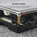 NÖRDIC 3,5" Pekskärm med Raspberry Pi 5-chassi, 480x320 TFT LCD-panel, 60Hz-skärm med minifläkt och heatsink