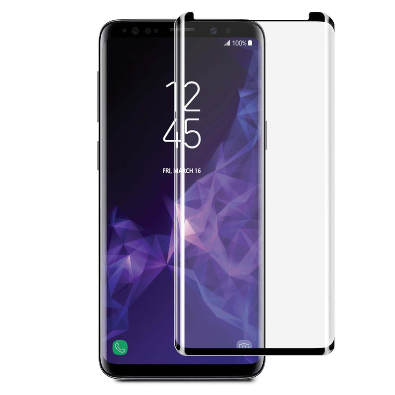 NÖRDIC SKS-106 Skärmskydd för Samsung Galxy S9+ 3D Böjd glas Härdat glas 9H