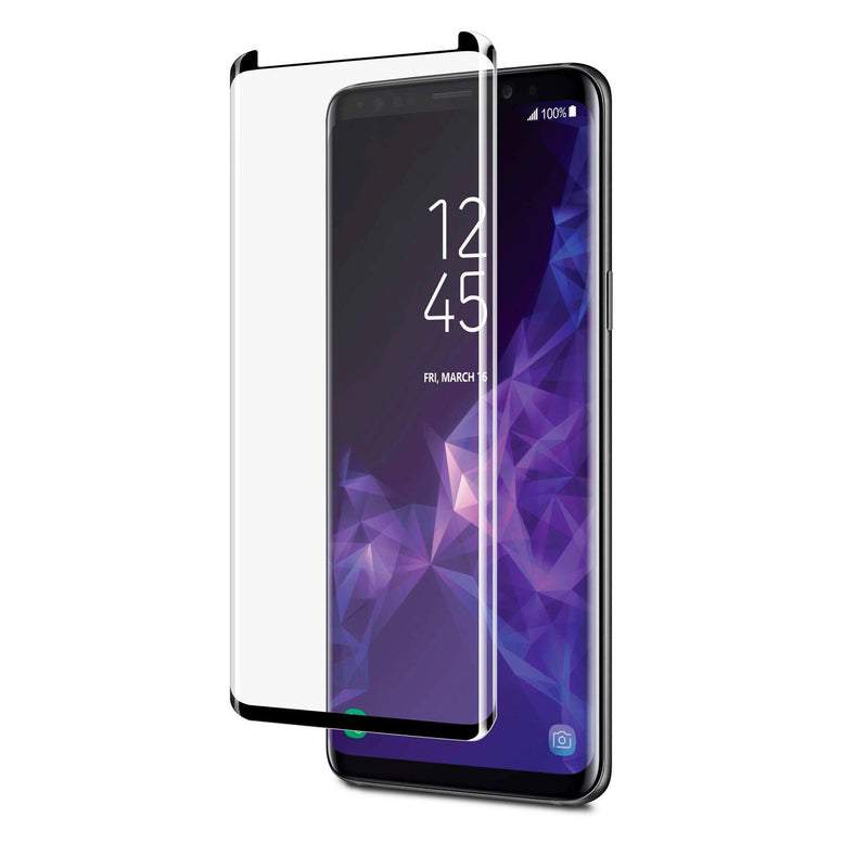 NÖRDIC SKS-106 Skärmskydd för Samsung Galxy S9+ 3D Böjd glas Härdat glas 9H