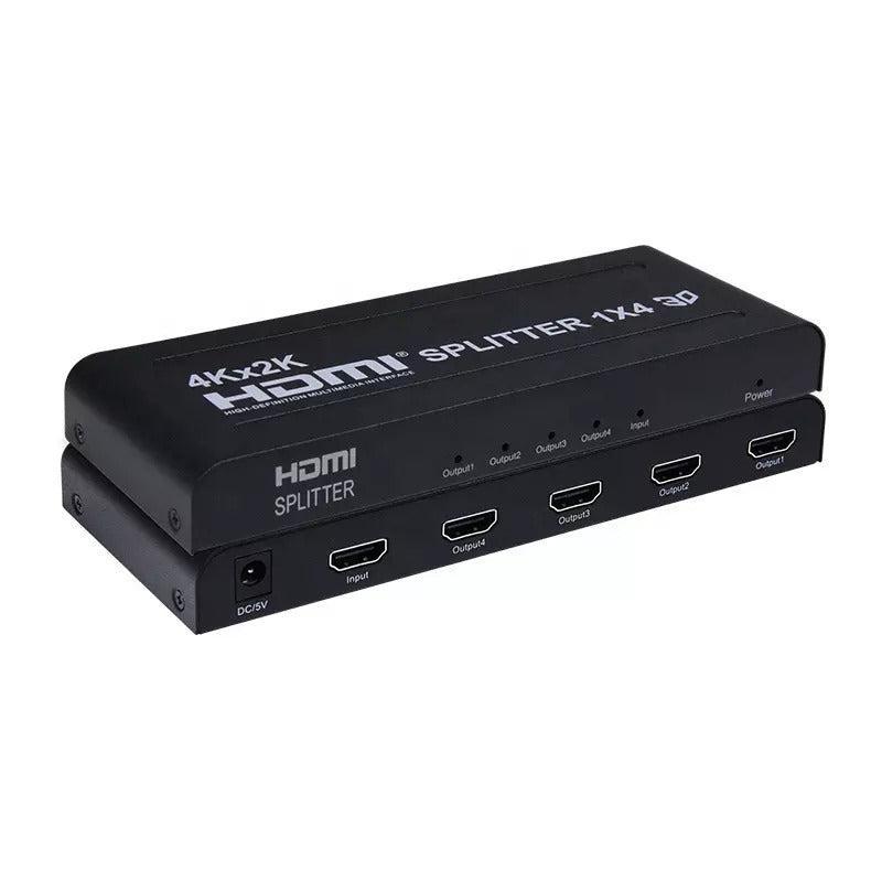 NÖRDIC Splitter 1 till 4 4K30Hz Ultra HD 3D HDCP 2.2