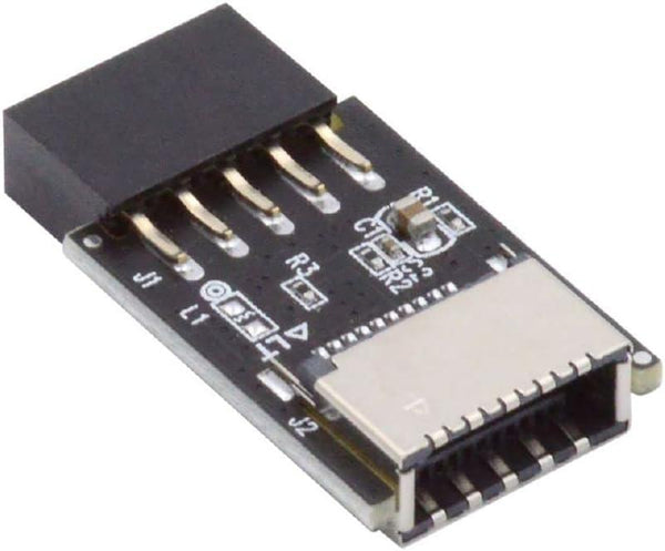 NÖRDIC USB 2.0 9 pin header till USB Type-E adapter