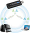 NÖRDIC WIFI6 Bluetooth 5.0 trådlös USB3.0 adapter Dual Band 2.4/5.8Ghz 1300Mbps
