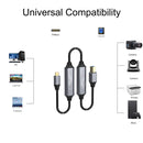 NÖRDIC USB 3.0 kabel USB C till USB B 5Gbps 10m USB skrivarkabel