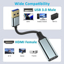 NÖRDIC USB3.0 to HDMI Convertor 1080P 60Hz