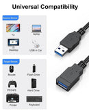 NÖRDIC USB 3.0 type A förlängningskabel 1m