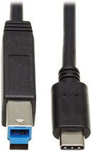 NÖRDIC USB 3.1 kabel USB C till USB B 5Gbps 2m USB skrivarkabel