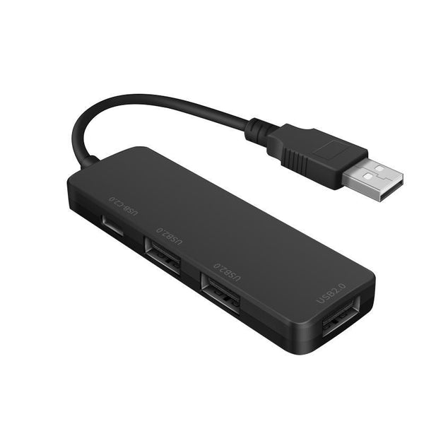 NÖRDIC USB-A 2.0 Hubb 4 port 3xUSB-A 480Mbps 1xUSB-C 480Mbps