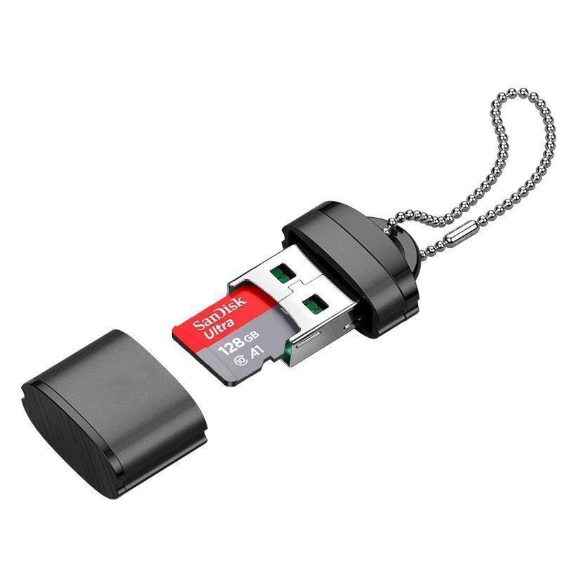 NÖRDIC USB-A Kortläsare MicroSD UHS-I