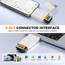 NÖRDIC USB-A, USB-C 3.0 Kortläsare 2 Slot CFexpress Type B, SD3.0 UHS-I