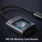 NÖRDIC USB-C/USB-A Kortläsare 2 Slot MS, xD UHS-I