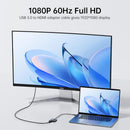 NÖRDIC USB-A och C till Dual HDMI 1080P60Hz