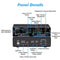 NÖRDIC USB Audio Interface två input 24bit 192KHz med XLR/TRS