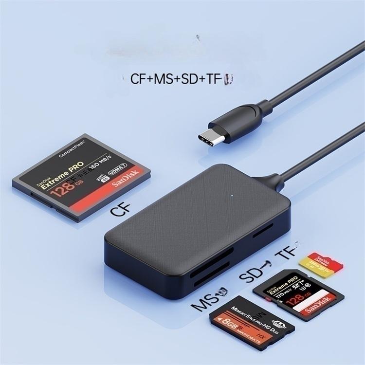 NÖRDIC USB-C Card Reader CD/SD/MicroSD/MS UHS-I