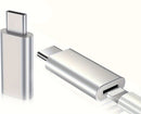 NÖRDIC USBC C hane till Lightning ho (Non MFI) adapter silver