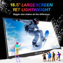 Portable Monitor 18.5 Inch 1080P 120Hz with Built-in Stand