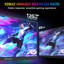 Portable Monitor 18.5 Inch 1080P 120Hz with Built-in Stand