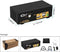 NÖRDIC KVM Switch 2 till 2 USB-C till HDMI 4K 60Hz, 3x USB-A, 2x 3.5mm AUX