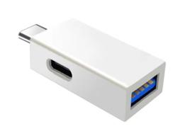 NÖRDIC USB-C hub 2 ports 1xUSB-A 3.1 1xUSB-C PD10W