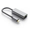 NÖRDIC USB-C till Giga Ethernet nätverksadapter 17cm Space Grey aluminium