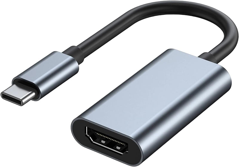 NÖRDIC USB C till HDMI adapter 4K i 30Hz 10cm svart