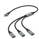 NÖRDIC USB Splitter USB-C till 3xUSB-C