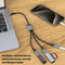 NÖRDIC USB Splitter USB-C till 3xUSB-C