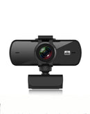 NÖRDIC USB Webcam 2K Full HD 30fps med mikrofon roterbar 360grader 3.7MP